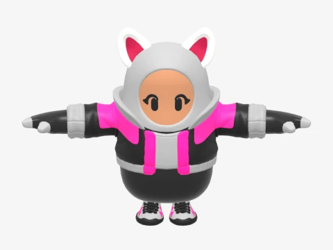 Vi Fall Guy - Fortnite 3D Model