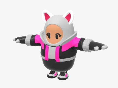 Vi Fall Guy - Fortnite 3D Model