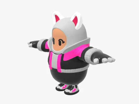 Vi Fall Guy - Fortnite 3D Model