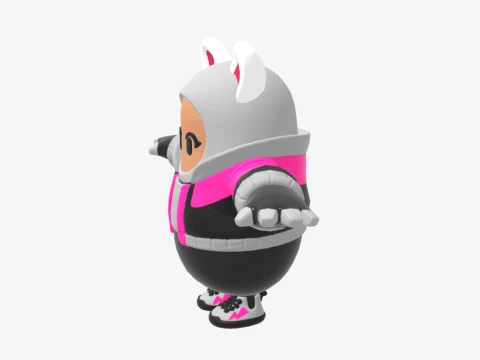 Vi Fall Guy - Fortnite 3D Model