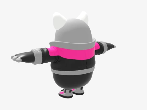 Vi Fall Guy - Fortnite 3D Model