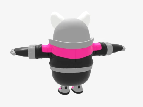 Vi Fall Guy - Fortnite 3D Model