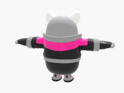 Vi Fall Guy - Fortnite 3D Model