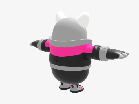 Vi Fall Guy - Fortnite 3D Model