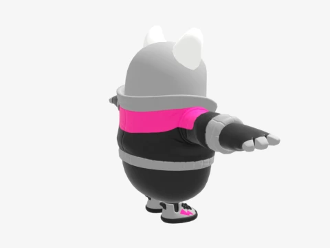 Vi Fall Guy - Fortnite 3D Model