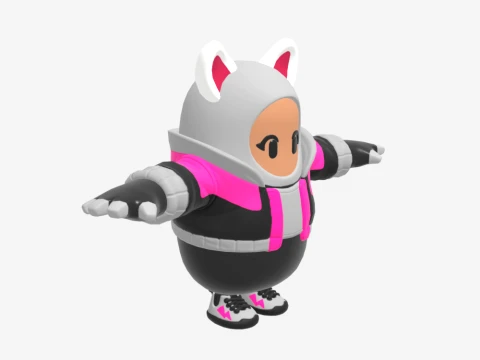 Vi Fall Guy - Fortnite 3D Model