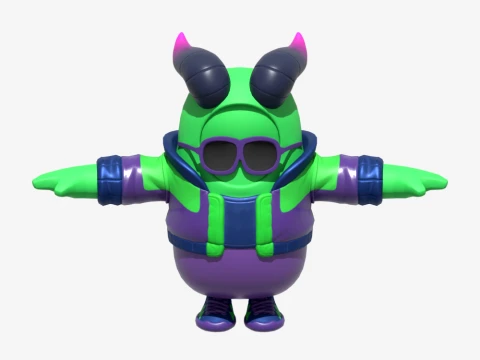 Ravina Fall Guy - Fortnite 3D Model