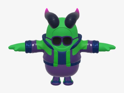 Ravina Fall Guy - Fortnite 3D Model