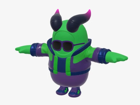 Ravina Fall Guy - Fortnite 3D Model