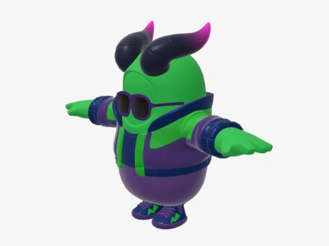 Ravina Fall Guy - Fortnite 3D Model