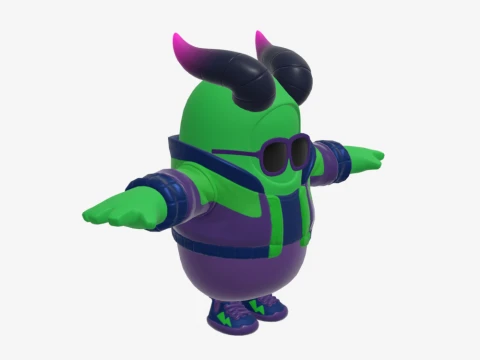 Ravina Fall Guy - Fortnite 3D Model