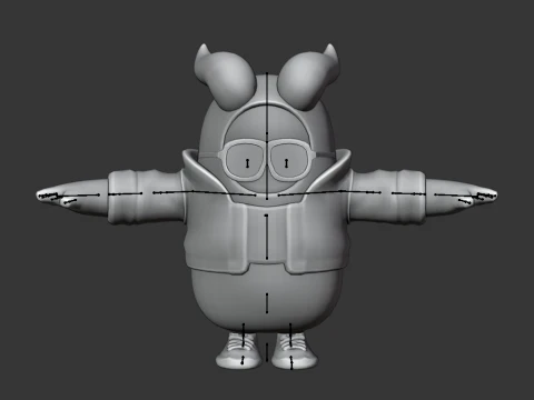 Ravina Fall Guy - Fortnite 3D Model