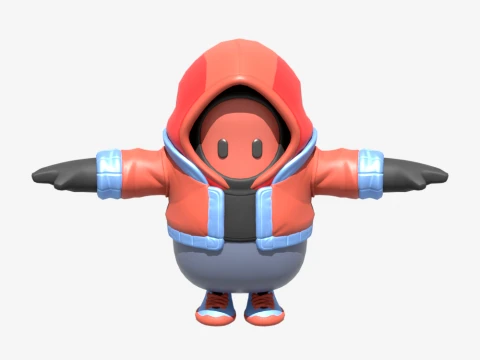 Fall Guy de la zona caliente - Fortnite Modelo 3D