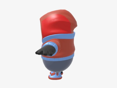 Hot Zone Fall Guy - Fortnite 3D Model