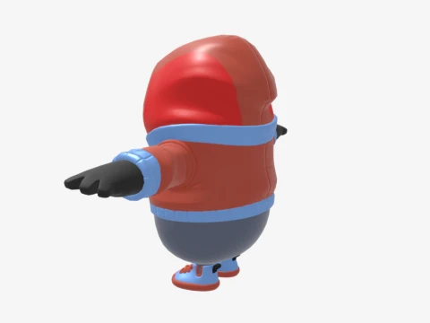 Hot Zone Fall Guy - Fortnite 3D Model