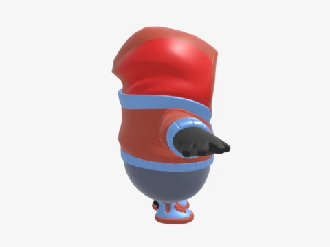 Hot Zone Fall Guy - Fortnite 3D Model