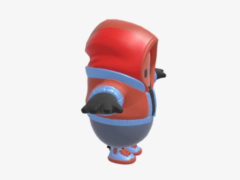 Hot Zone Fall Guy - Fortnite 3D Model