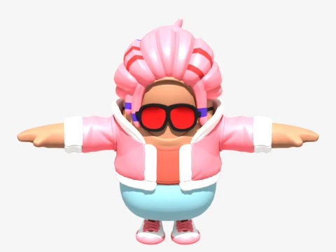 Belle Berry Fall Guy - Fortnite 3D Model