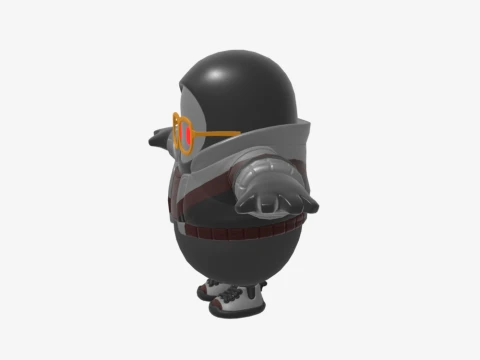 Tactical Elite Wastelander Fall Guy - Fortnite 3D Model