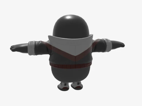Tactical Elite Wastelander Fall Guy - Fortnite 3D Model
