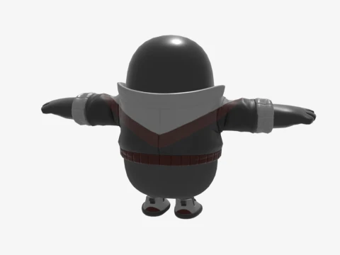 Tactical Elite Wastelander Fall Guy - Fortnite 3D Model