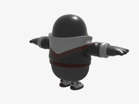 Tactical Elite Wastelander Fall Guy - Fortnite 3D Model