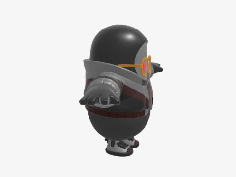 Tactical Elite Wastelander Fall Guy - Fortnite 3D Model