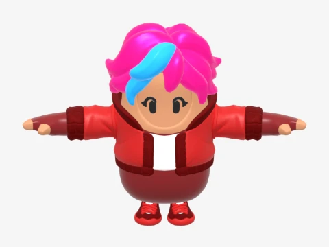 Mika Fall Guy - Fortnite 3D Model