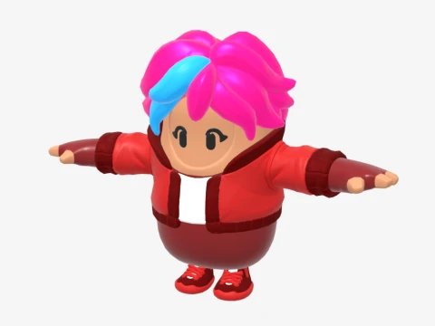 Mika Fall Guy - Fortnite 3D Model