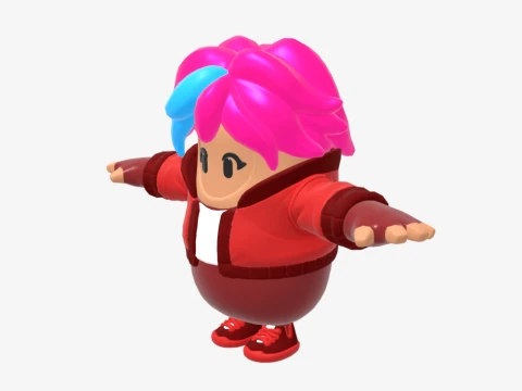 Mika Fall Guy - Fortnite 3D Model