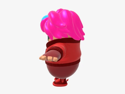 Mika Fall Guy - Fortnite 3D Model