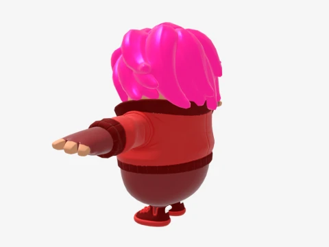 Mika Fall Guy - Fortnite 3D Model