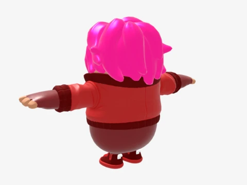 Mika Fall Guy - Fortnite 3D Model