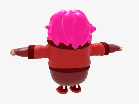 Mika Fall Guy - Fortnite 3D Model