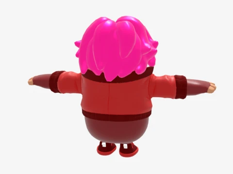 Mika Fall Guy - Fortnite 3D Model
