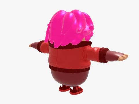 Mika Fall Guy - Fortnite 3D Model