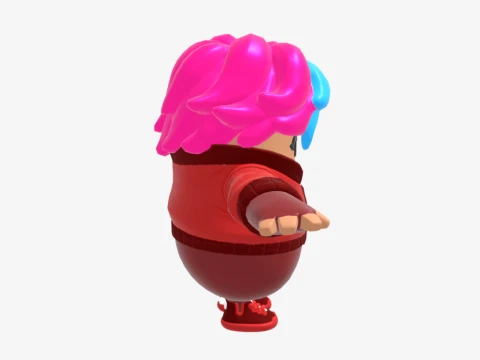 Mika Fall Guy - Fortnite 3D Model
