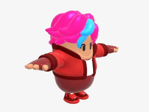 Mika Fall Guy - Fortnite 3D Model