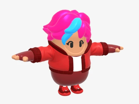 Mika Fall Guy - Fortnite 3D Model