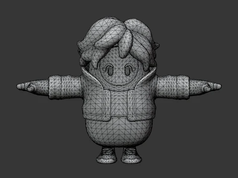 Mika Fall Guy - Fortnite 3D Model