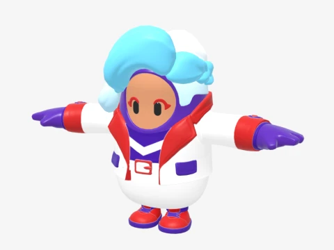 Payback Fall Guy - Fortnite 3D Model