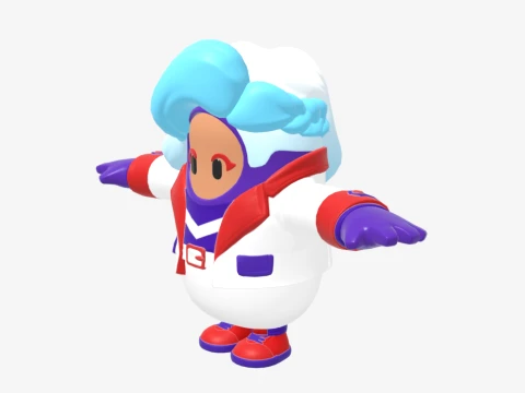 Payback Fall Guy - Fortnite 3D Model