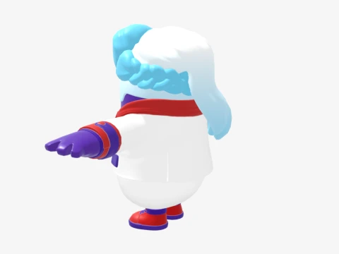 Payback Fall Guy - Fortnite 3D Model