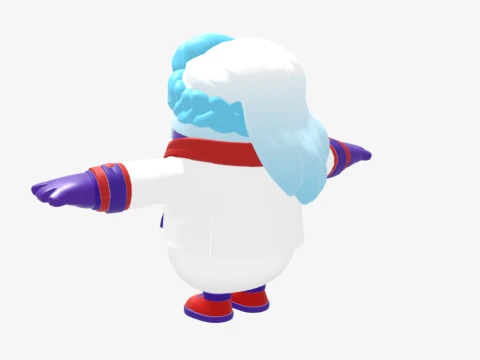Payback Fall Guy - Fortnite 3D Model