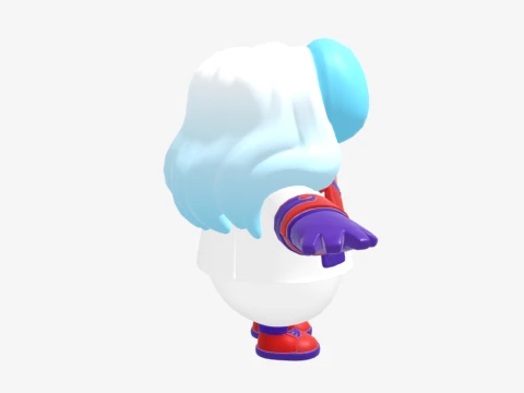 Payback Fall Guy - Fortnite 3D Model
