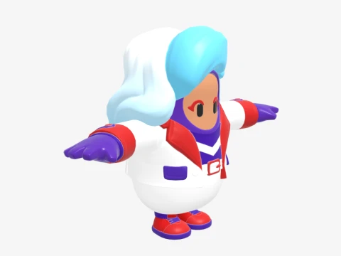 Payback Fall Guy - Fortnite 3D Model