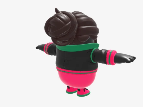Trinity Trooper Fall Guy - Fortnite 3D Model