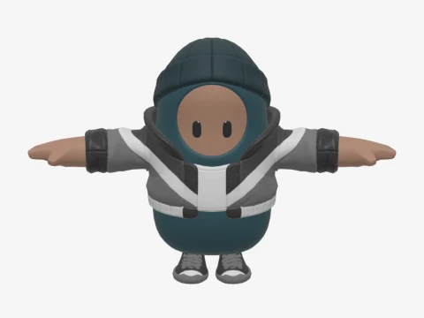 Phantasm Fall Guy - Fortnite 3D Model