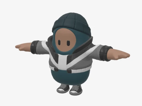 Phantasm Fall Guy - Fortnite 3D Model