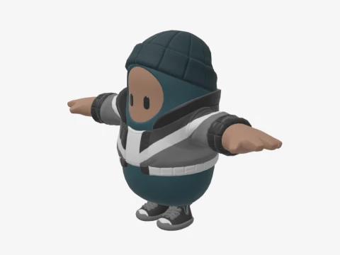 Phantasm Fall Guy - Fortnite 3D Model